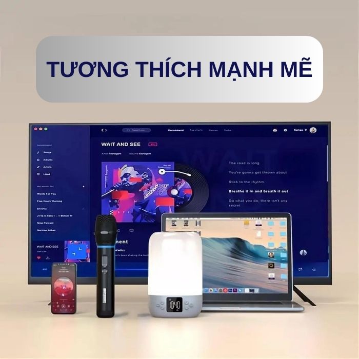 Loa bluetooth kiêm đèn ngủ MOSBROS AURORA 20