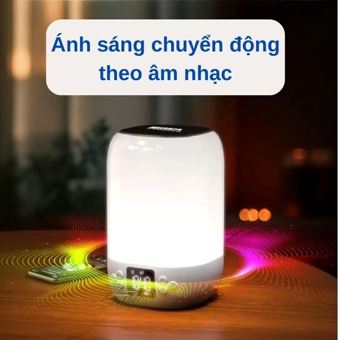Loa bluetooth kiêm đèn ngủ MOSBROS AURORA 20