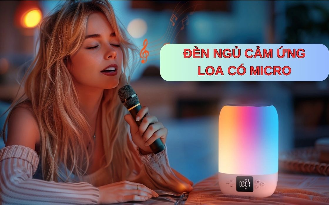 Loa bluetooth kiêm đèn ngủ MOSBROS AURORA 20