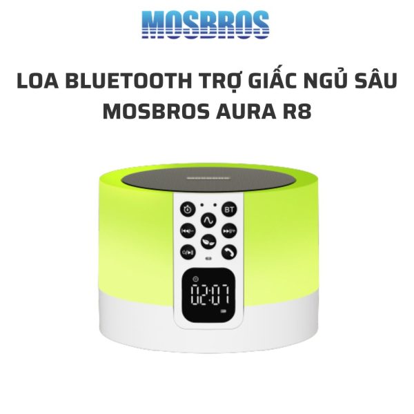 Loa bluetooth trợ giấc ngủ sâu MOSBROS AURORA R8